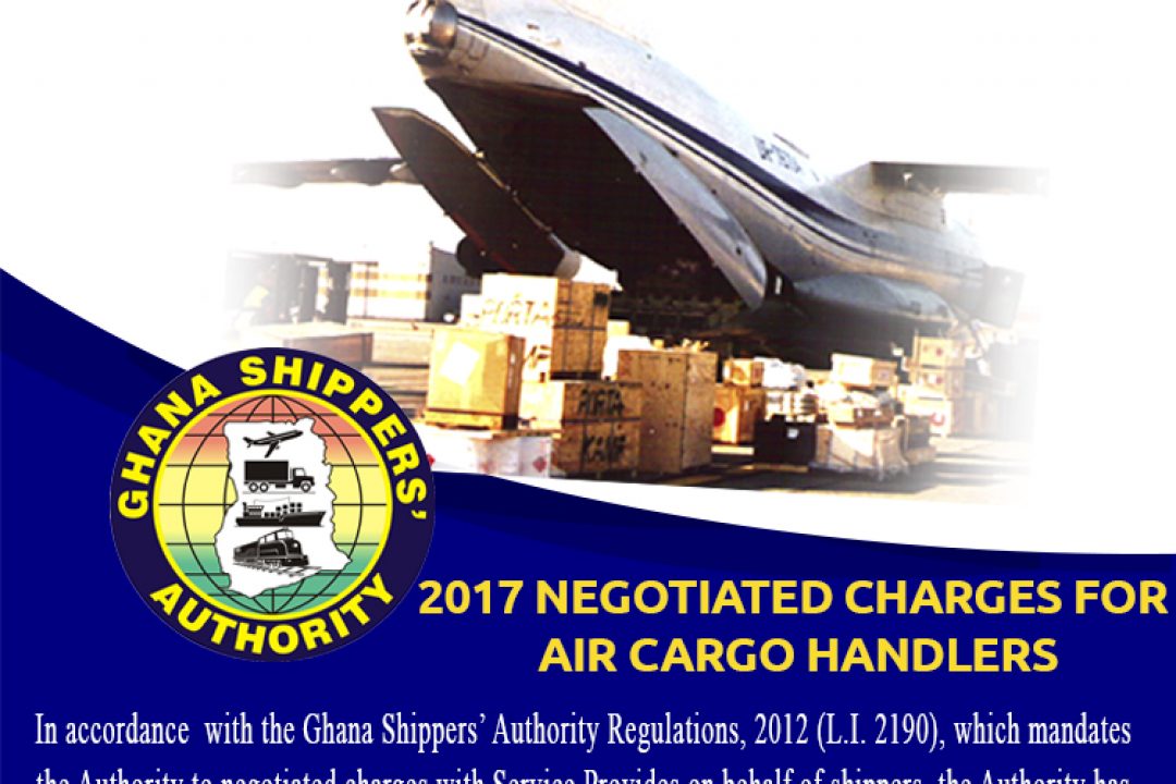 2017 NEGOTIATED CHARGES FOR AIR CARGO HANDLERS