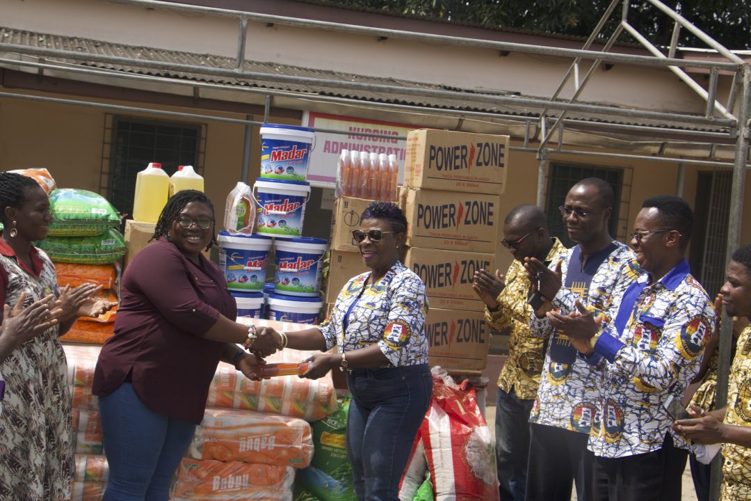 Staff of Shippers’ Authority support Accra Psychiatric Hospital