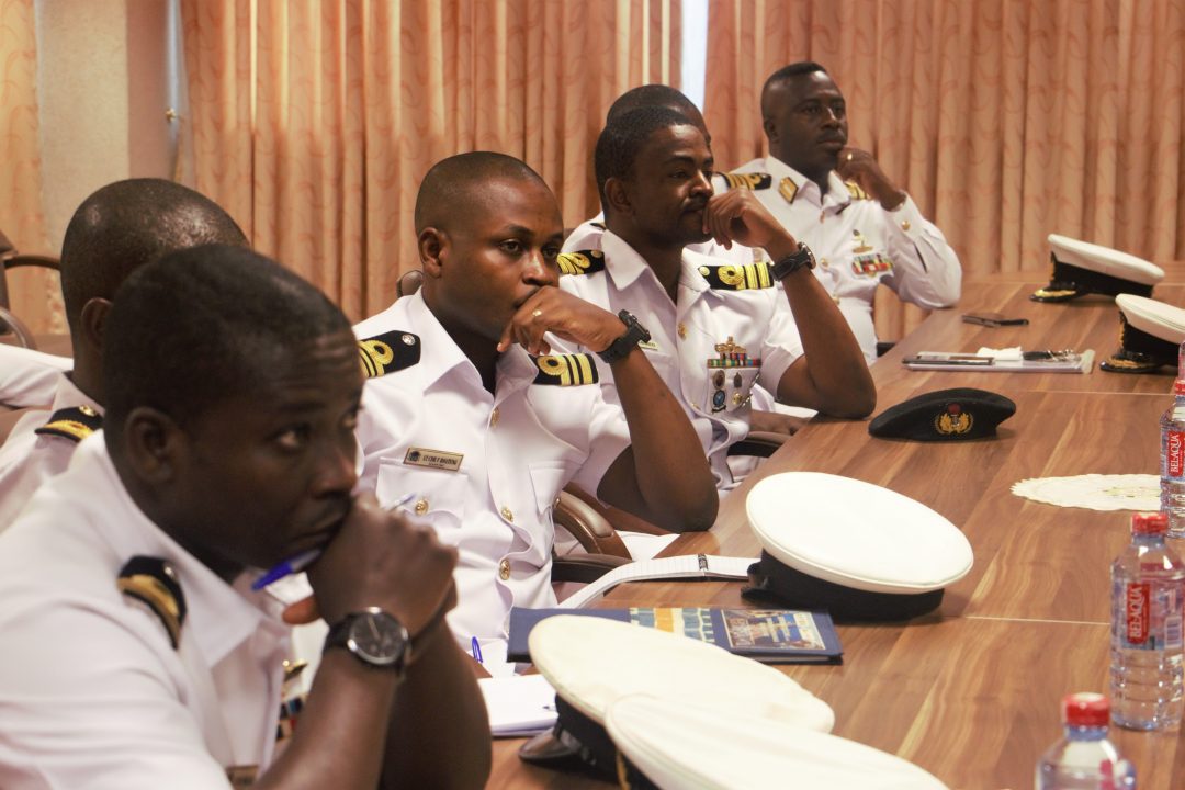 Naval students visit Shippers’ Authority