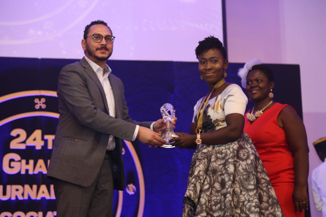 Nana Esi wins 2018 GJA’s Best Maritime Reporter award