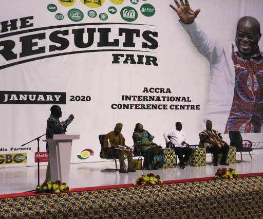 Minister of Transport touts achievements at Results Fair