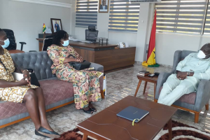 EASTERN REGIONAL MINISTER ASSURES GHANA SHIPPERS’ AUTHORITY OF ITS SUPPORT