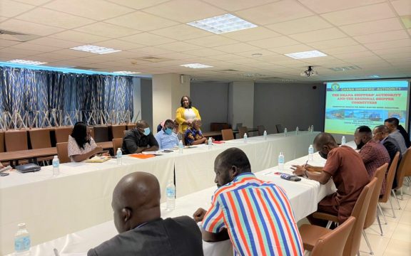 Shippers’ Authority holds orientation for newly elected executives of the Greater Accra Regional Shipper Committee