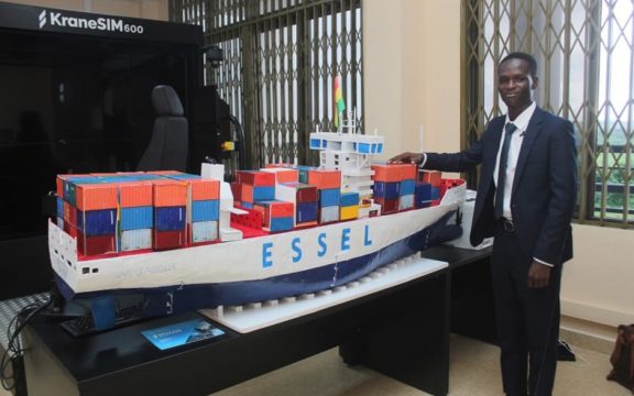 FINAL YEAR STUDENT OF THE REGIONAL MARITIME UNIVERSITY, ACCRA, GHANA,  BUILDS FIRST SEMI-AUTONOMOUS VESSEL, MV PATSSEL