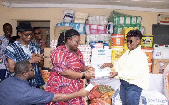 Staff of the Ghana Shippers’ Authority Supports Accra Psychiatric Hospital