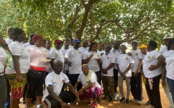 Greater Accra Shippers Embark on Health Walk to sensitize public on Shipping sector.