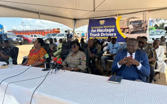 Haulage Truck Drivers Equipped  with Precautionary Measures to Deal with Insurgents Along Ghana’s  Transit Corridor  