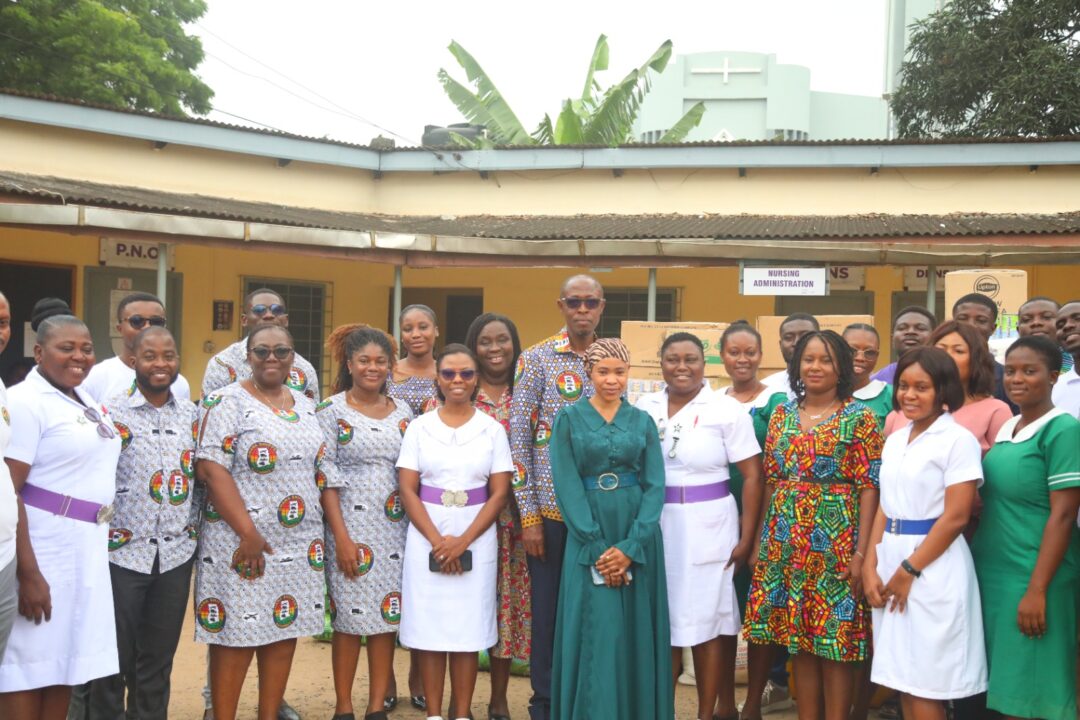 GSA Staff Donate Essentials supplies to the Accra Psychiatric Hospital