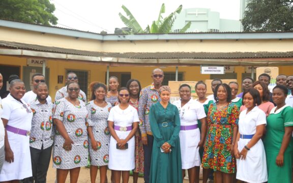 GSA Staff Donate Essentials supplies to the Accra Psychiatric Hospital