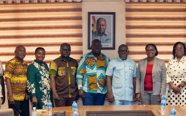 TAGG Calls on Prof. Gyampo; Seeks Partnership to Promote the Interests of Shippers