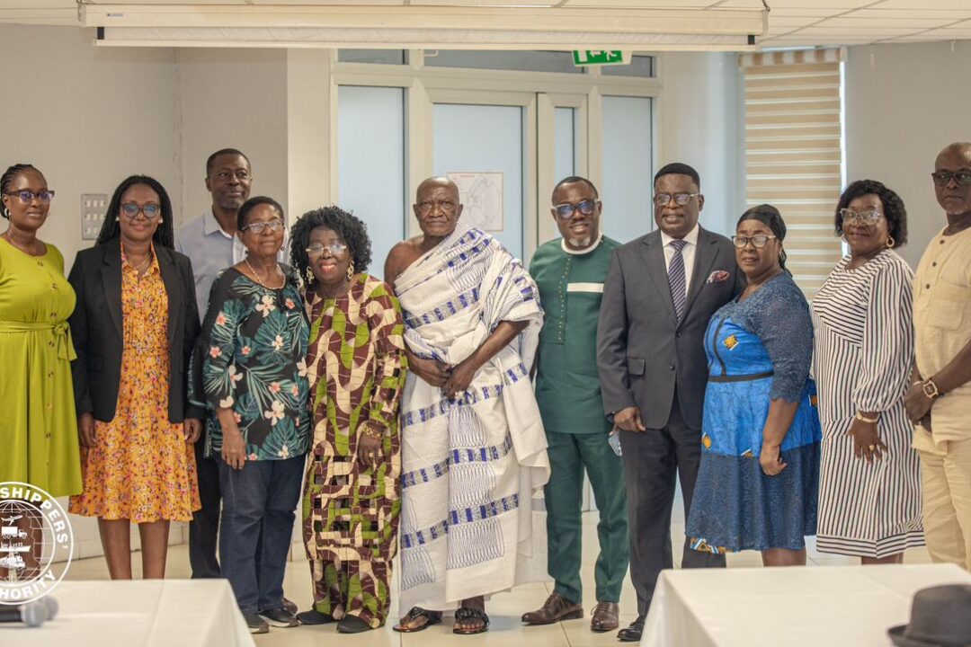 Retirees of Ghana Shippers’ Authority Pay Courtesy Call on CEO