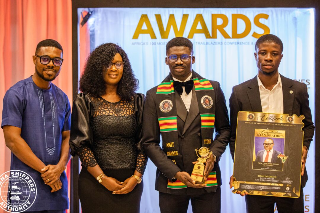 Prof. Ransford Gyampo Recognised as One of Africa’s Trailblazers in Trade and Governance