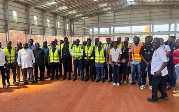 Middle Zone Shipper and Stakeholder Committees of the Ghana Shippers’ Authority Visit Boankra Integrated Logistics Terminal (BILT) Site