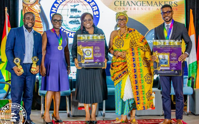 Shippers’ Authority, Prof. Gyampo honoured at Africa Global Leadership and Changemakers Awards