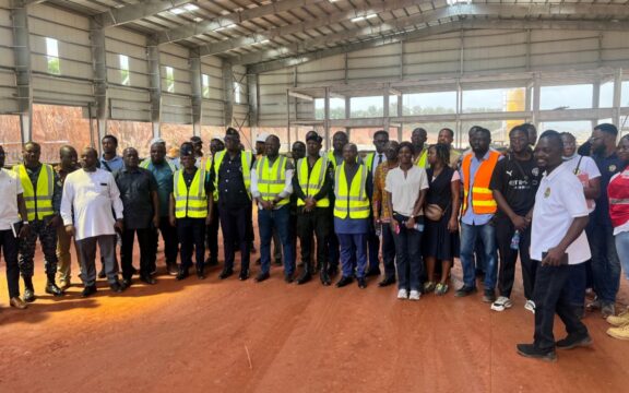 Middle Zone Shipper and Stakeholder Committees of the Ghana Shippers’ Authority Visit Boankra Integrated Logistics Terminal (BILT) Site