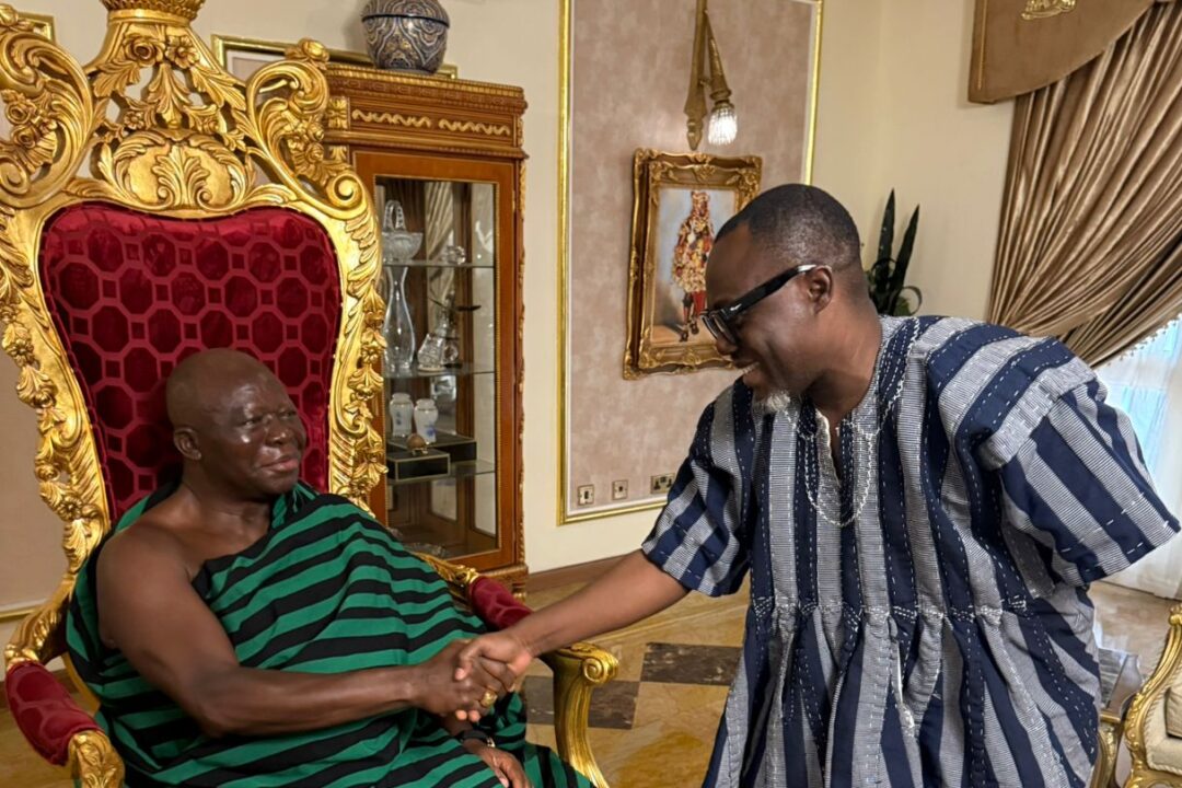 Prof Gyampo Seeks Otumfuor’s Support for the Completion of Boankra Project