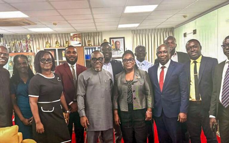 Prof. Ransford Gyampo Meets with Service Charge Collection Team to Boost Revenue and Compliance