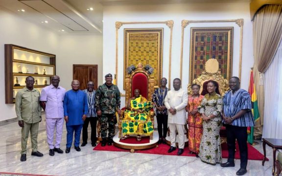 Ghana Shippers’ Authority Board Engages Otumfuo on Boankra Project