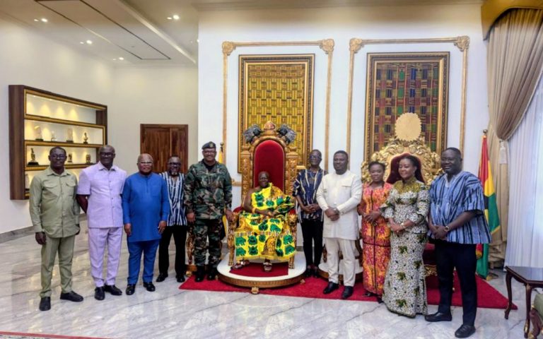 Ghana Shippers’ Authority Board Engages Otumfuo on Boankra Project