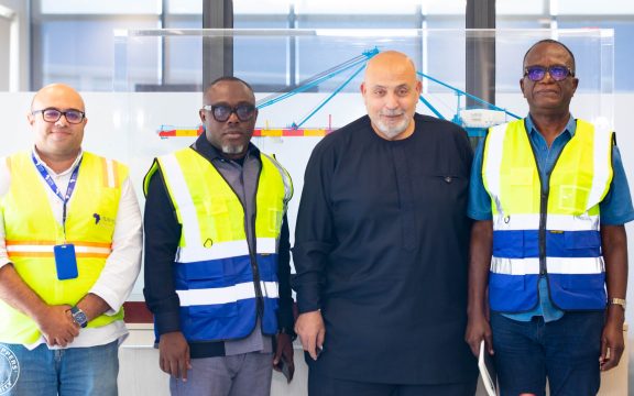 GSA BOARD CHAIR, CEO TOUR TEMA PORT OVER CONGESTION CONCERNS