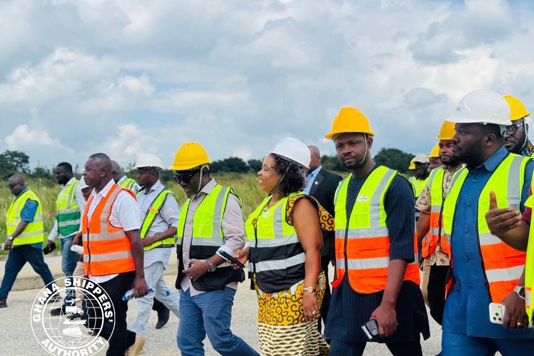 GSA, Ashanti Regional Minister Leads REGSEC on Working Visit to Boankra Integrated Logistics Terminal