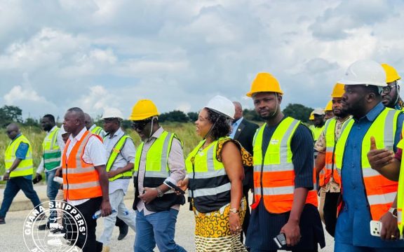 GSA, Ashanti Regional Minister Leads REGSEC on Working Visit to Boankra Integrated Logistics Terminal